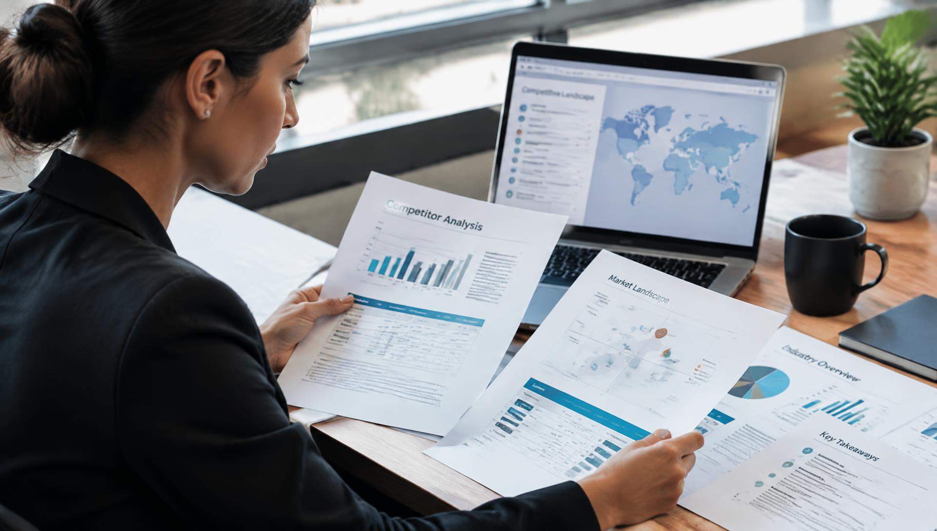 Competitive & Market Intelligence consultants at work
